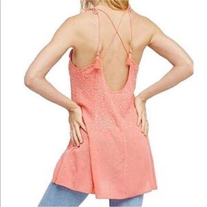 Free People 'Just Watch Me' Sequin Embellished Slip Dress - Size Small